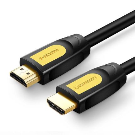 UGREEN 10M HDMI ROUND CABLE - YELLOW/BLACK #10170