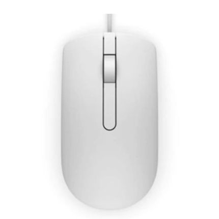DELL MS116 USB OPTICAL MOUSE (WHITE)