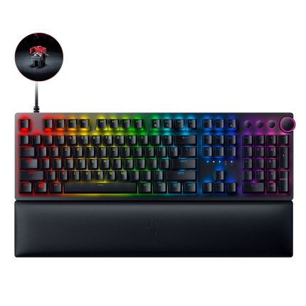RAZER HUNTSMANS V2 - OPTICAL GAMING KEYBOARD (CLICKY PURPLE SWITCH) - US LAYOUT - FRML PACKAGING