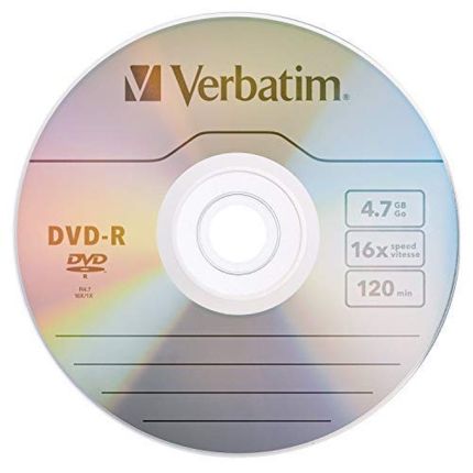 VERBATIM 16X DVD-R (50PCS/SPINDLE) #64046
