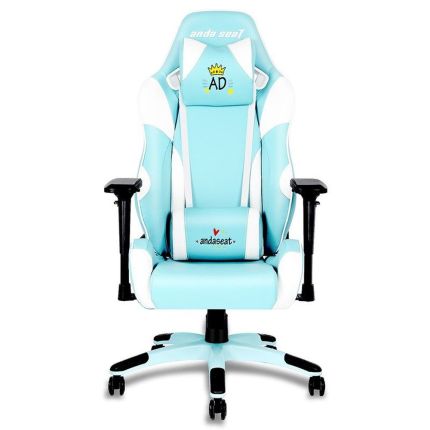 ANDASEAT SOFT KITTY GAMING CHAIR - MACAROON BLUE #AD7-24-EW-PV-W01