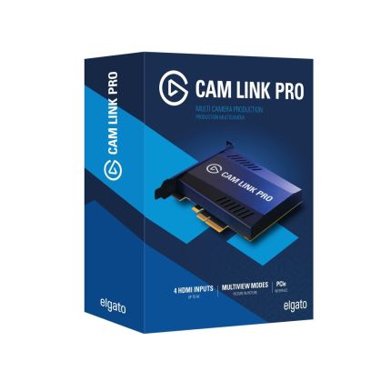 ELGATO CAM LINK PRO - PCIE CAMERA CAPTURE CARD, 4 HDMI INPUT