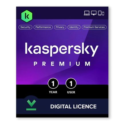 KASPERSKY PREMIUM- 1 DEVICE- 1 YEAR LICENSE