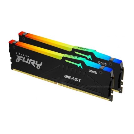 KINGSTON FURY 2X8GB DDR5 5600MT/S SDRAM BEAST RGB KF556C40BBAK2-16