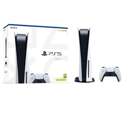 PLAYSTATION 5 SLIM DISC VERSION CONSOLE -WHITE