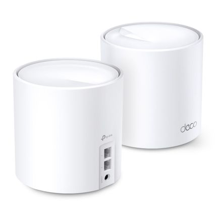 TPLINK DECO X20 (2-PACK) AX1800 WHOLE HOME MESH WIFI 6 SYSTEM