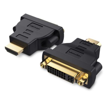 VENTION HDMI HDMI BI-DIRECTIONAL ADAPTER - BLACK ( #ECCB0 )