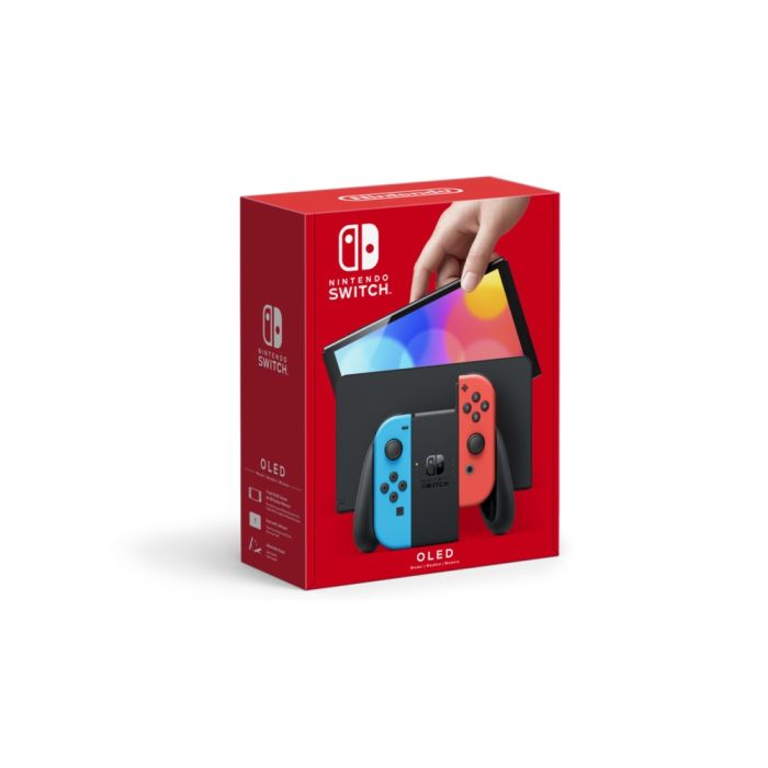 Nintendo cheapest Switch in Neon Blue/Neon Red