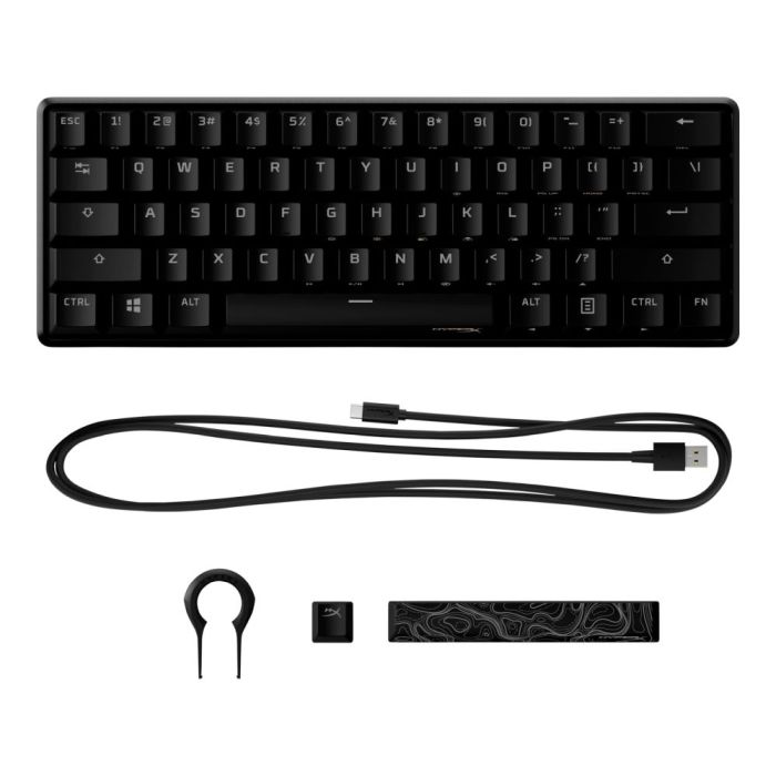 HP HYPERX ALLOY ORIGIN 60 KEYBOARD (HKBO1S-RB-US/G) (4P5N4AA#ABA)