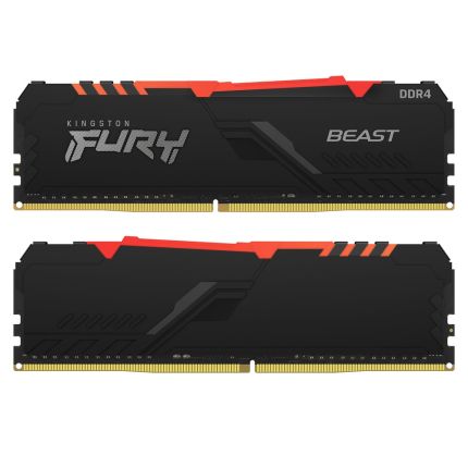 KINGSTON FURY 8GB DDR4 3600MT/s SDRAM BEAST RGB KF436C17BBA/8