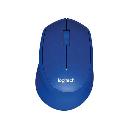 LOGITECH M331 SILENT PLUS WIRELESS MOUSE - BLUE