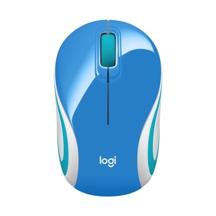 LOGITECH M187 WIRELESS MINI MOUSE - PALACE BLUE