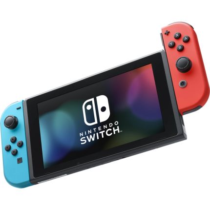 NINTENDO SWITCH CONSOLE GEN 2 W/JOY-CON RED/BLUE