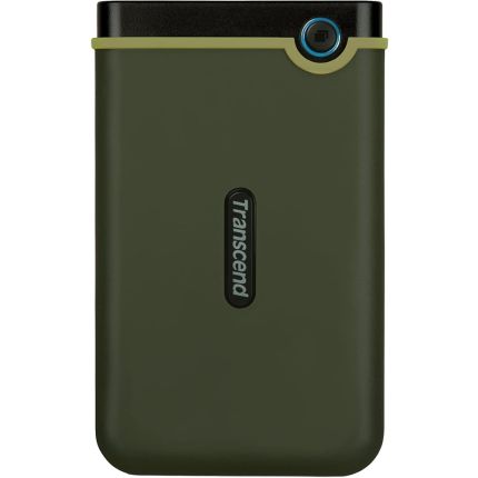 TRANSCEND 2TB 2.5&quot; USB 3.1 HDD J25M3G DROP-TESTED (MILITARY GREEN)