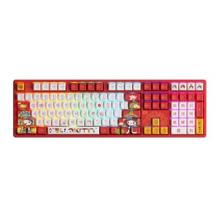 AKKO 108K HELLO KITTY 5108S PEKING OPERA A SAKURA SWITCH KEYBOARD