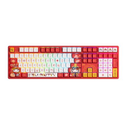 AKKO 108K HELLO KITTY 5108S PEKING OPERA B SAKURA SWITCH KEYBOARD