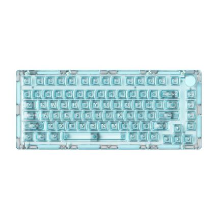 AKKO MONSGEEK ICE75 BLUE - HOT SWAPPABLE CRYSTAL PRO KEYBOARD