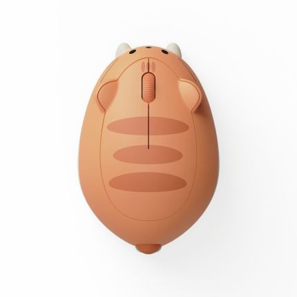 AKKO CAT THEME WIRELESS MOUSE - ORANGE KATE