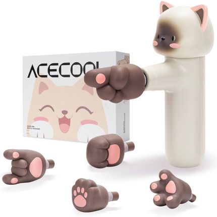 BEOKA TRENDY SUPER MINI MASSAGE GUN - CAT