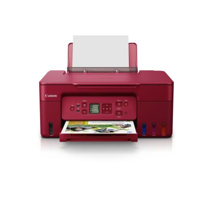 CANON PIXMA G3770 WIRELESS MEGATANK PRINTER (PRINT/SCAN/COPY/WIFI) - RED