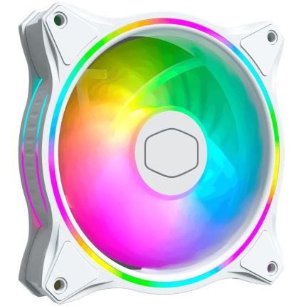 CM MASTERFAN MF120 HALO ARGB FAN - WHITE