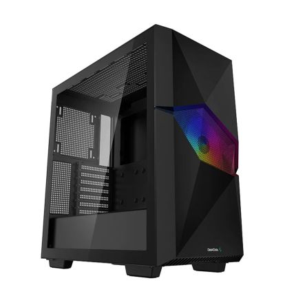 DEEPCOOL CYCLOPS MID TOWER ATX CASING - BLACK