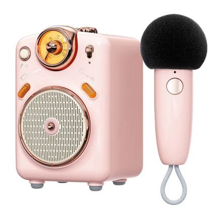 DIVOOM FAIRY-OK SPEAKER + MICROPHONE - PINK