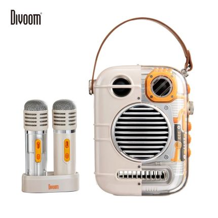 DIVOOM SPARK-PRO DUAL MIC BLUETOOTH PORTABLE SPEAKER