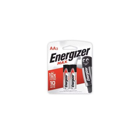 ENERGIZER AA ALKALINE BATTERY (2PCS/PACK) E91BP2M