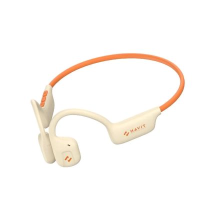 HAVIT FREEGO 1 AIR BLUETOOTH HEADSET - BEIGE