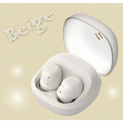 HAVIT TW969 TRUE WIRELESS EARBUDS - BEIGE