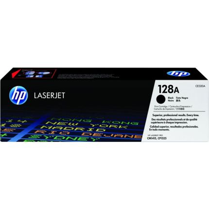 HP CE320A BLACK TONER  (128A) - CLJ CP1525N/CM1415fn