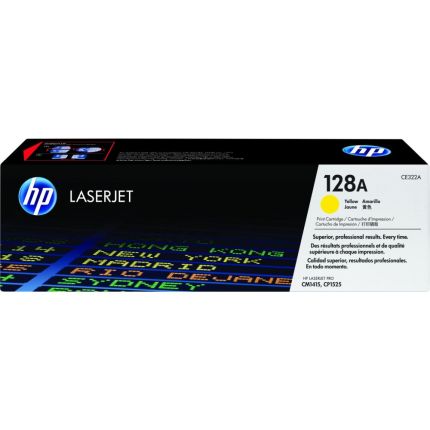 HP CE322A YELLOW TONER  (128A) - CLJ CP1525N/CM1415fn