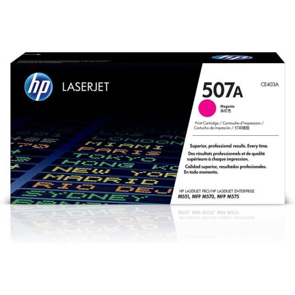 HP CE403A MAGENTA TONER (507A) - M551N/M551DN/M575F