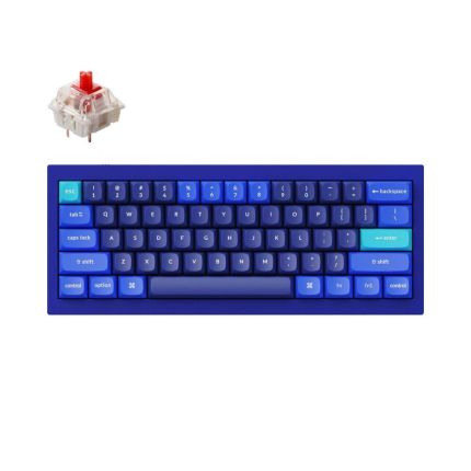 KEYCHRON Q4 FULLY ASSEMBLED NAVY BLUE GATERON G PRO