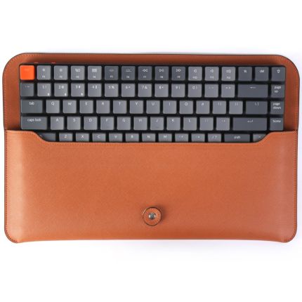 KEYCHRON K3 POUCH SAFFIANO LEATHER - ORANGE (TP3-O)