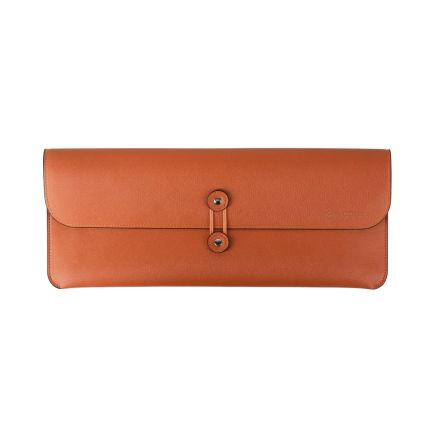 KEYCHRON K3 POUCH SAFFIANO LEATHER - ORANGE (TP3-O)