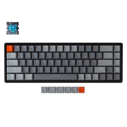 KEYCHRON K6 68K ALUMINIUM FRAME OPTICAL SMK RGB - BLUE (K6T2)