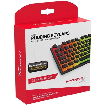 KINGSTON HYPERX PUDDING KEYCAPS  (BLACK)