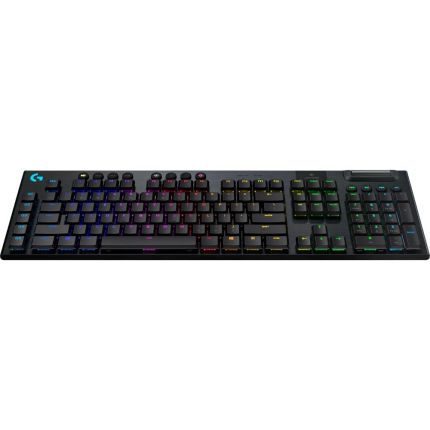 LOGITECH G913 LIGHTSPEED WIRELESS RGB MECHANICAL GAMING KEYBOARD - CLICKY