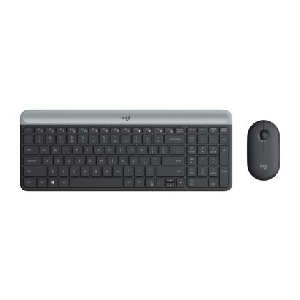 LOGITECH MK470 SLIM WIRELESS COMBO - GRAPHITE