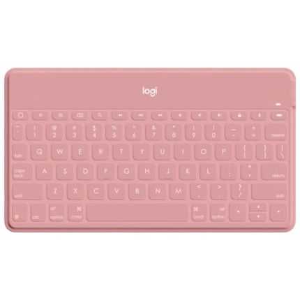 LOGITECH KEYS-TO-GO BT KEYBOARD W/STAND - PINK