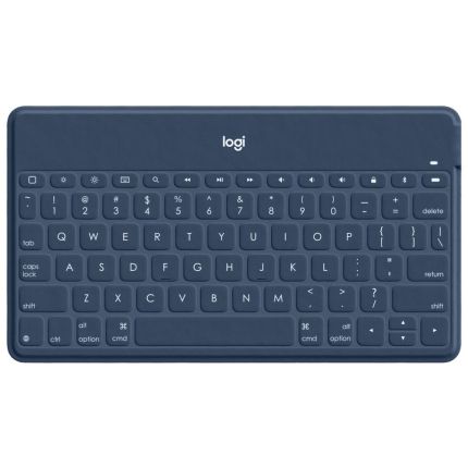 LOGITECH KEYS-TO-GO BT KEYBOARD W/STAND - BLUE