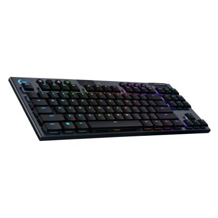 LOGITECH G913 TKL TENKEYLESS LIGHTSPEED WIRELESS RGB MECHANICAL GAMING KEYBOARD - LINEAR