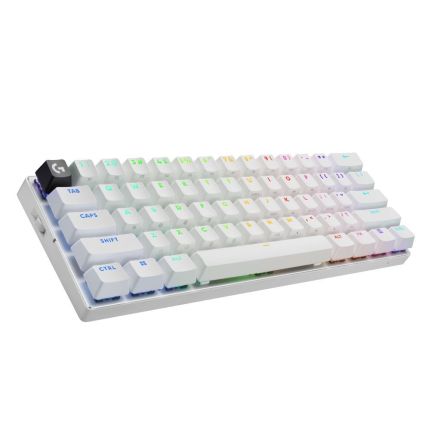 LOGITECH PRO X 60 LIGHTSPEED WL GAMING KEYBOARD - WHITE TACTILE