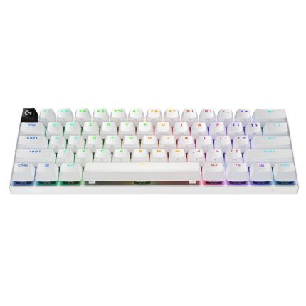 LOGITECH PRO X 60 LIGHTSPEED WL GAMING KEYBOARD - WHITE TACTILE