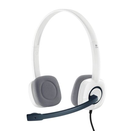 LOGITECH H150 STEREO HEADSET - WHITE