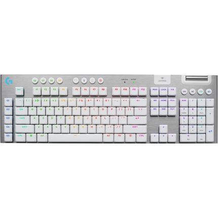 LOGITECH G915 X LIGHTSPEED LOW-PROFILE WIRELESS GAMING KEYBOARD - WHITE