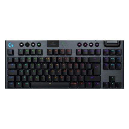 LOGITECH G915 X LIGHTSPEED TKL LOW-PROFILE WIRELESS GAMING KEYBOARD - BLACK