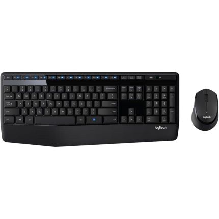 LOGITECH MK345 WIRELESS KEYBOARD &amp; MOUSE COMBO MAINSTREAM - BLUE